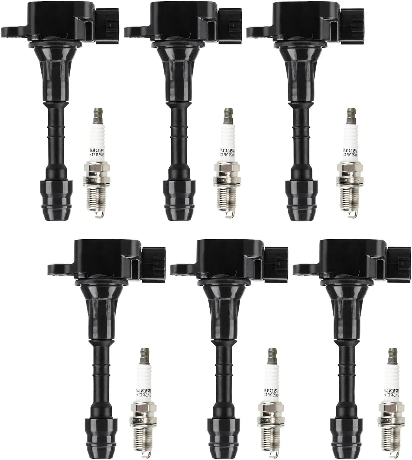 Ignition Coil Pack & Spark Plugs for Nissan Murano Altima Maxima (2004–2008)