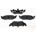 Set of 4 Brake Pads for Chrysler PT Cruiser (2001–2010) Rear FWD