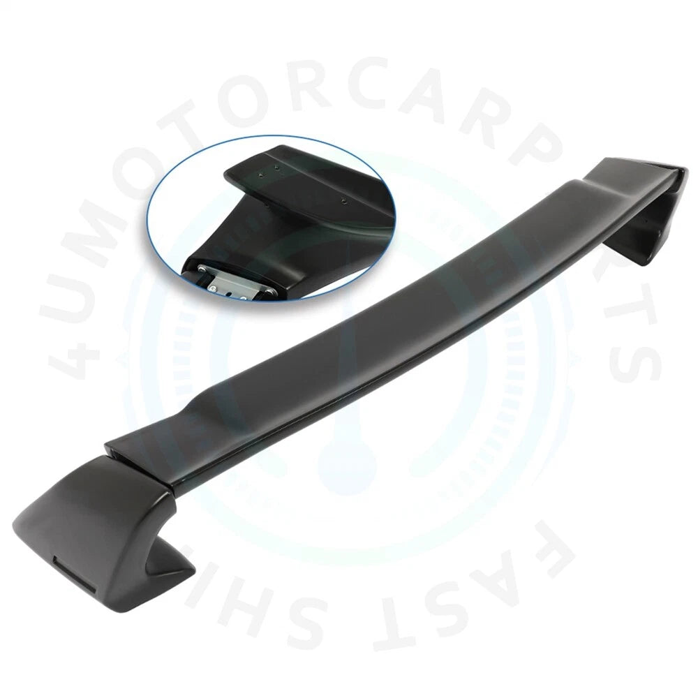 Black Rear Spoiler for Toyota Corolla (2014–2020) Matte ABS
