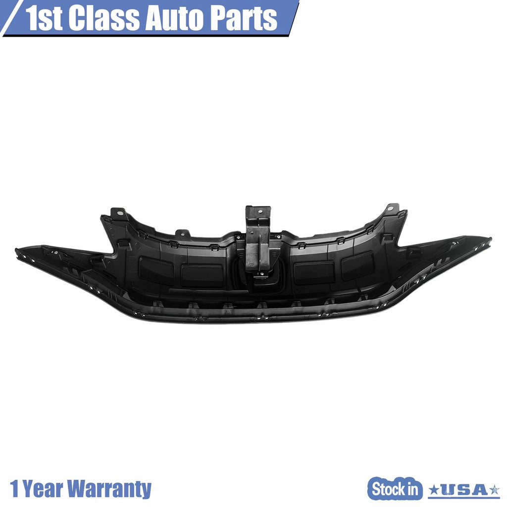 Front Chrome & Glossy Black Bumper Grille for Honda Fit (2015–2017)