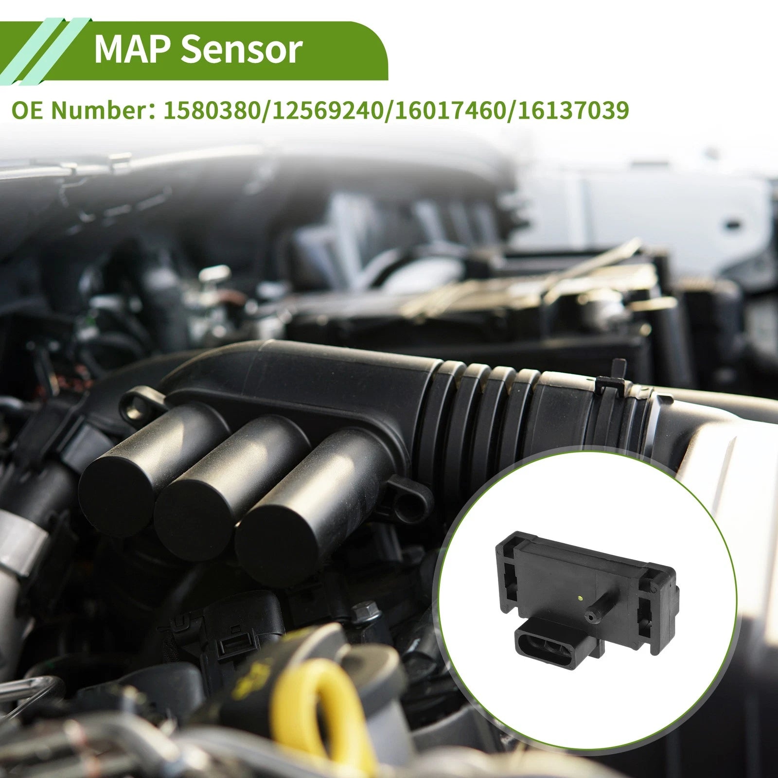 MAP Sensor No.1580380 for Chevy Impala (1985–2004)