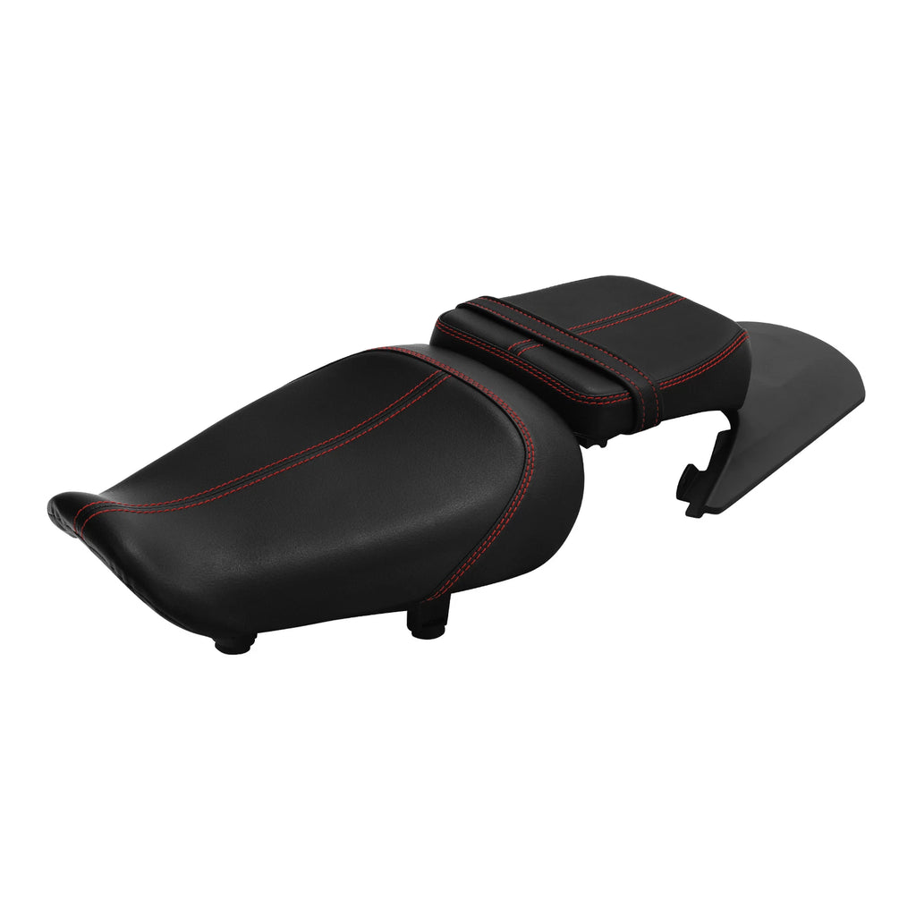 Black Red PU Leather Seats for Harley RH1250S (2021–2024)