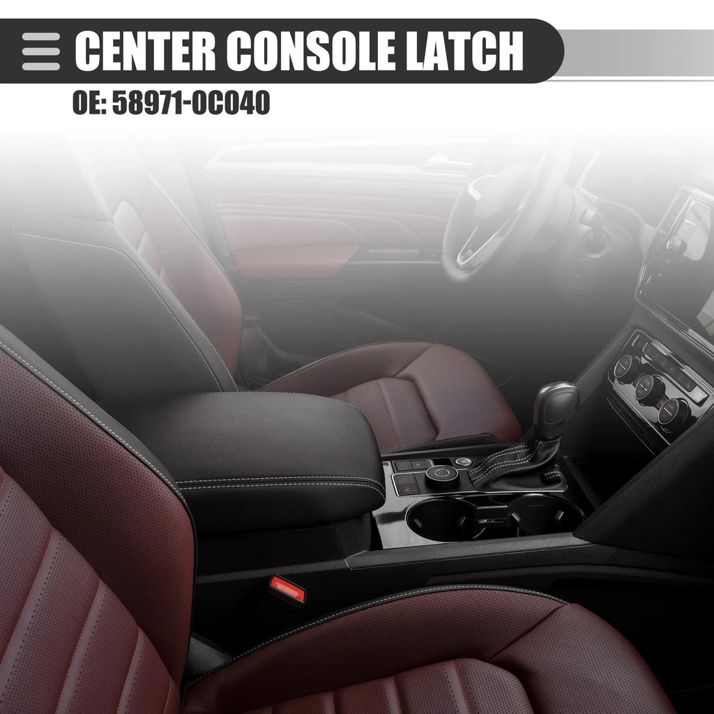 Set of 1 Center Console Lid Door Lock Lever 58971-0C040 for Toyota Tacoma (2015–2022)