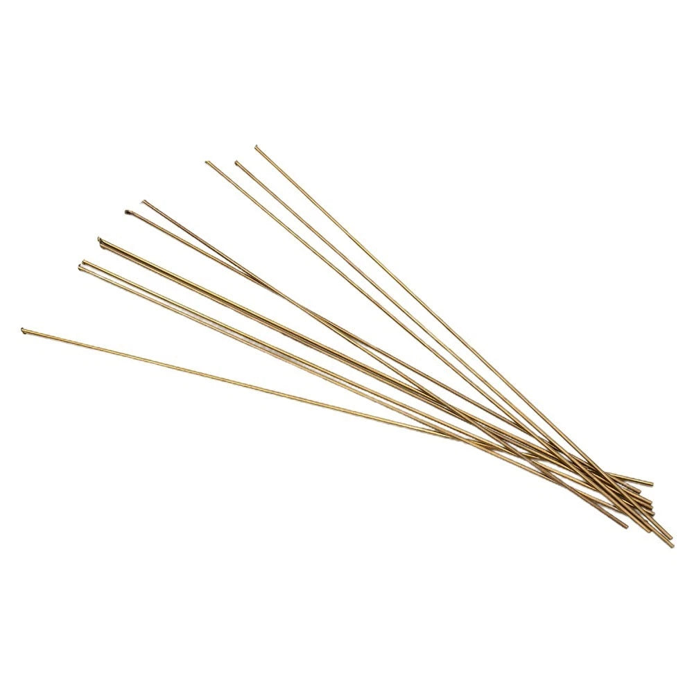 10 Pcs 1.6mm x 250mm Brass Welding Rods for Repair Soldering