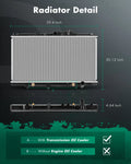 1494 Aluminum Radiator for Honda Accord (1994–1997) & Acura CL (1997–1999)