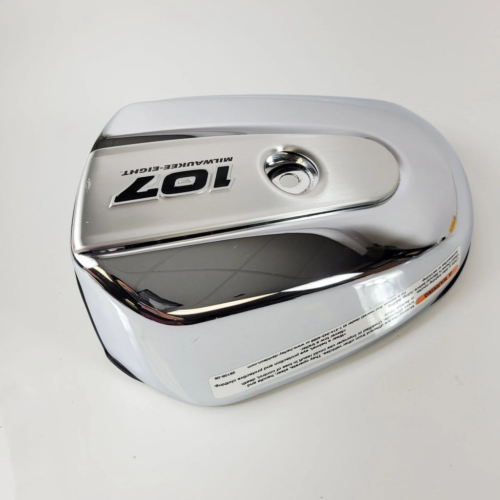 Chrome Air Cleaner Insert for Harley-Davidson 107ci Milwaukee Eight (2017–2023)