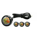 12V 15W 4pcs LED Car Lights White Yellow Daytime Running Signals