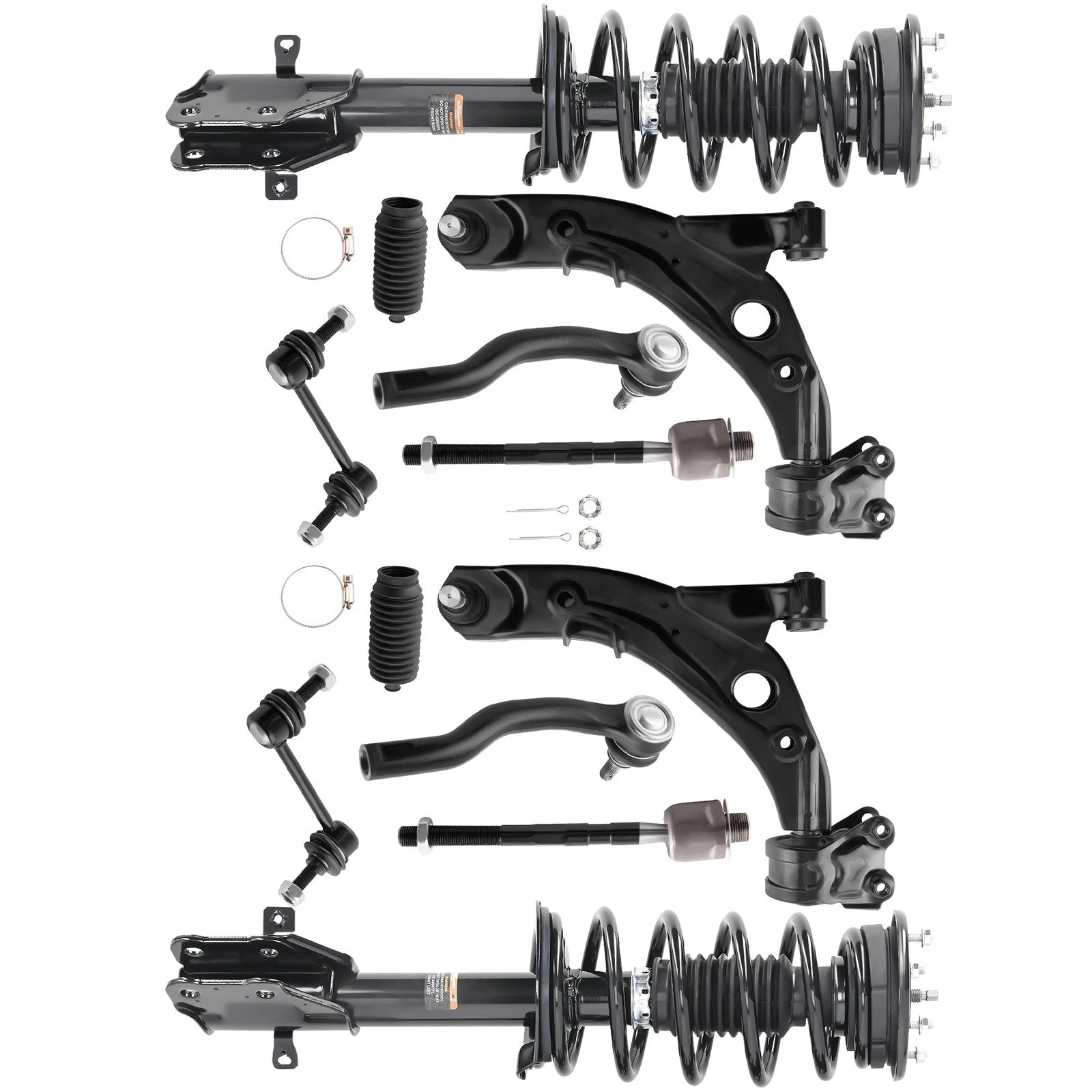 Suspension Kit Front Struts with Control Arms for Lincoln MKX (2007–2015)