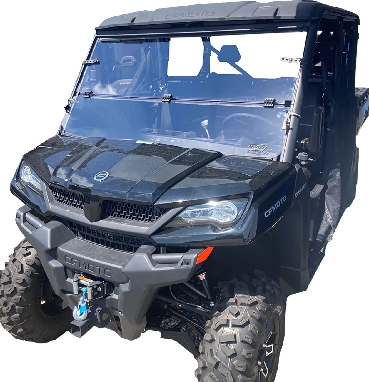 Full Folding Windshield for Moose Offroad U1000 (2010–2023) LEMA100-0051