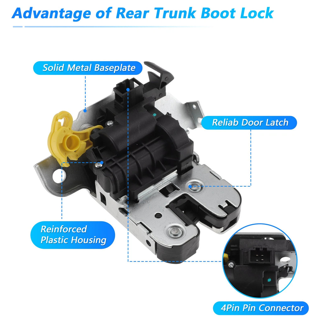 Rear Trunk Latch Lock Actuator for Volkswagen Atlas (2018–2025) 5NA827506