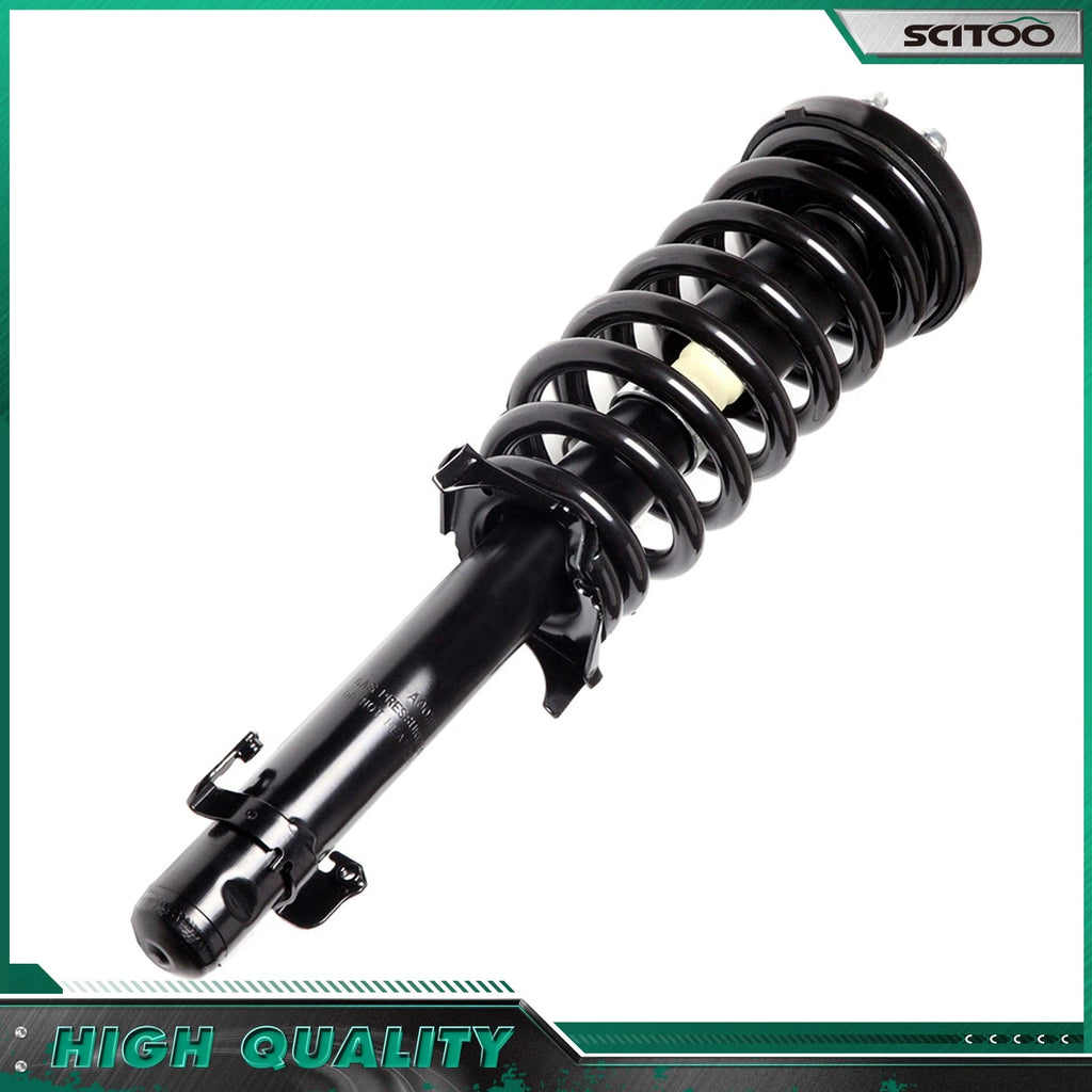 2 Front Struts Coil Springs & 2 Rear Shocks for Honda Accord (2008–2012)