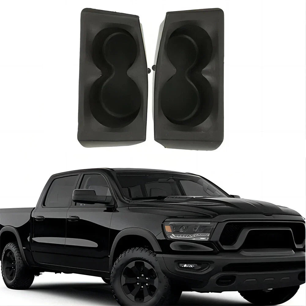Black Car Cup Holders for RAM 1500 DT (2019-2021)