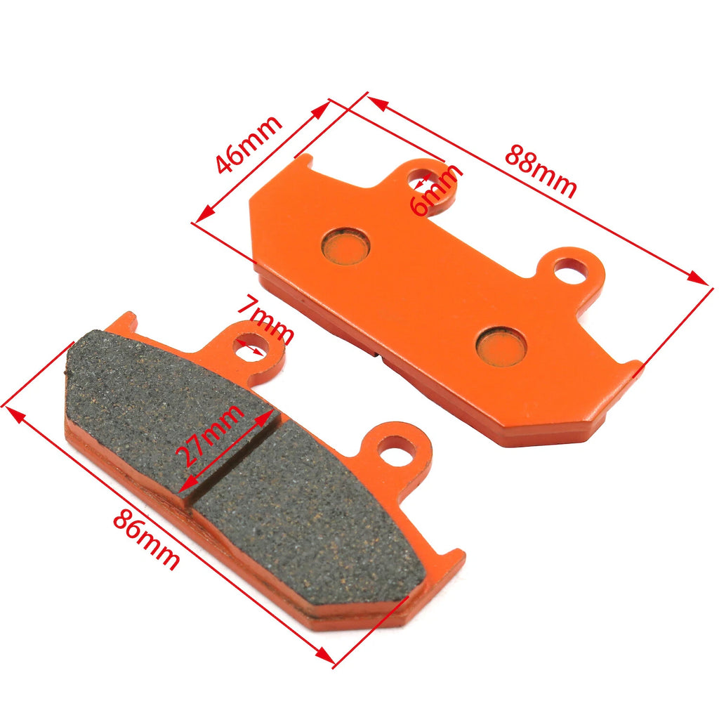 Carbon Ceramic Brake Pads for Honda CBR1000F, NX650, VFR700F (1987–1999)