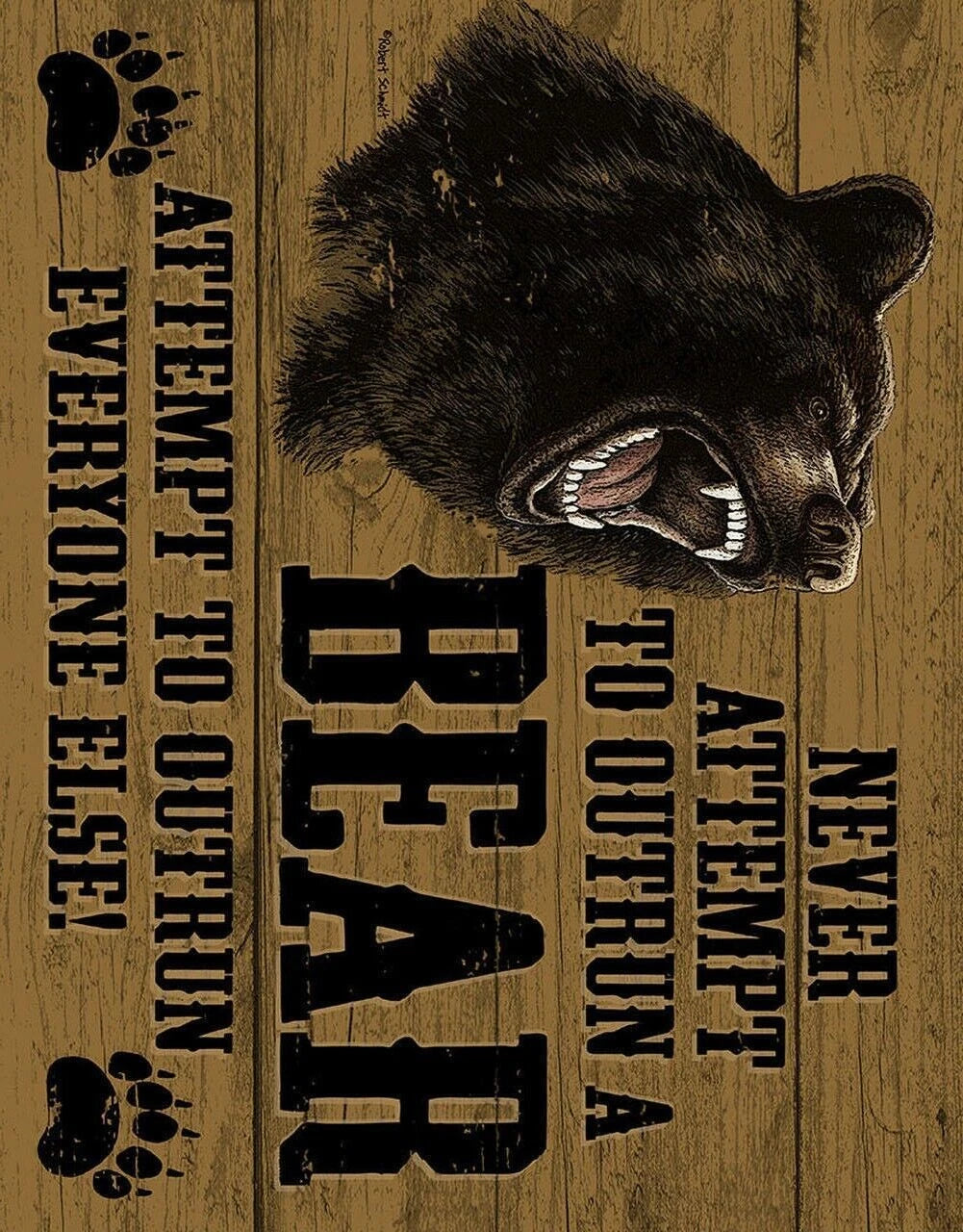 Funny Wall Metal Sign for Garage (2620)