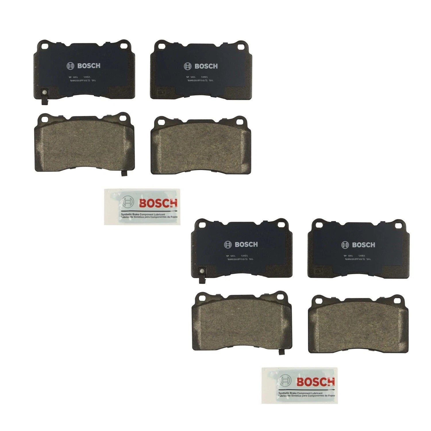Bosch QuietCast Disc Brake Pad Kit for Dodge Viper, Ford GT (No Years Specified)