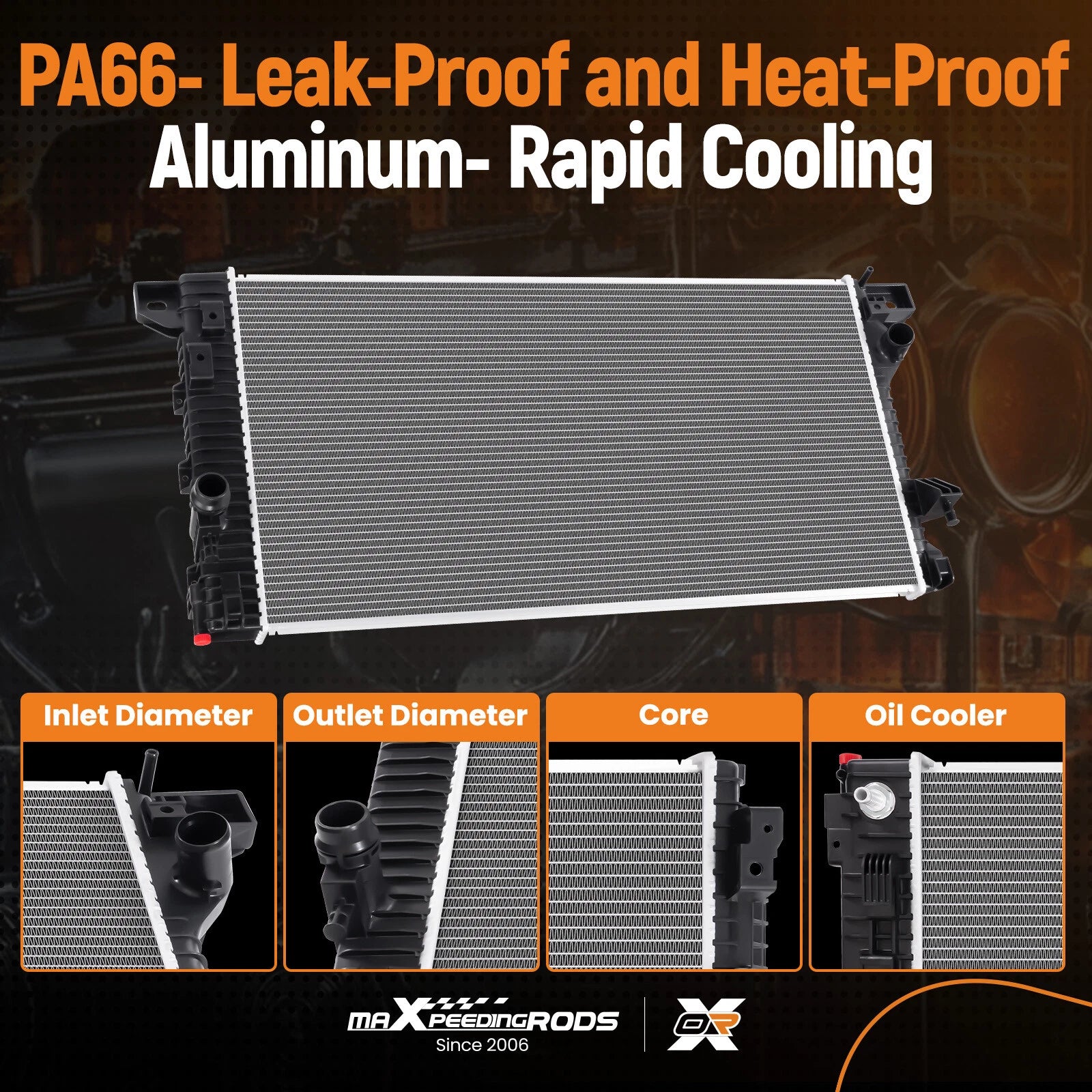 Aluminum Radiator for Ford Expedition (2018-2021)