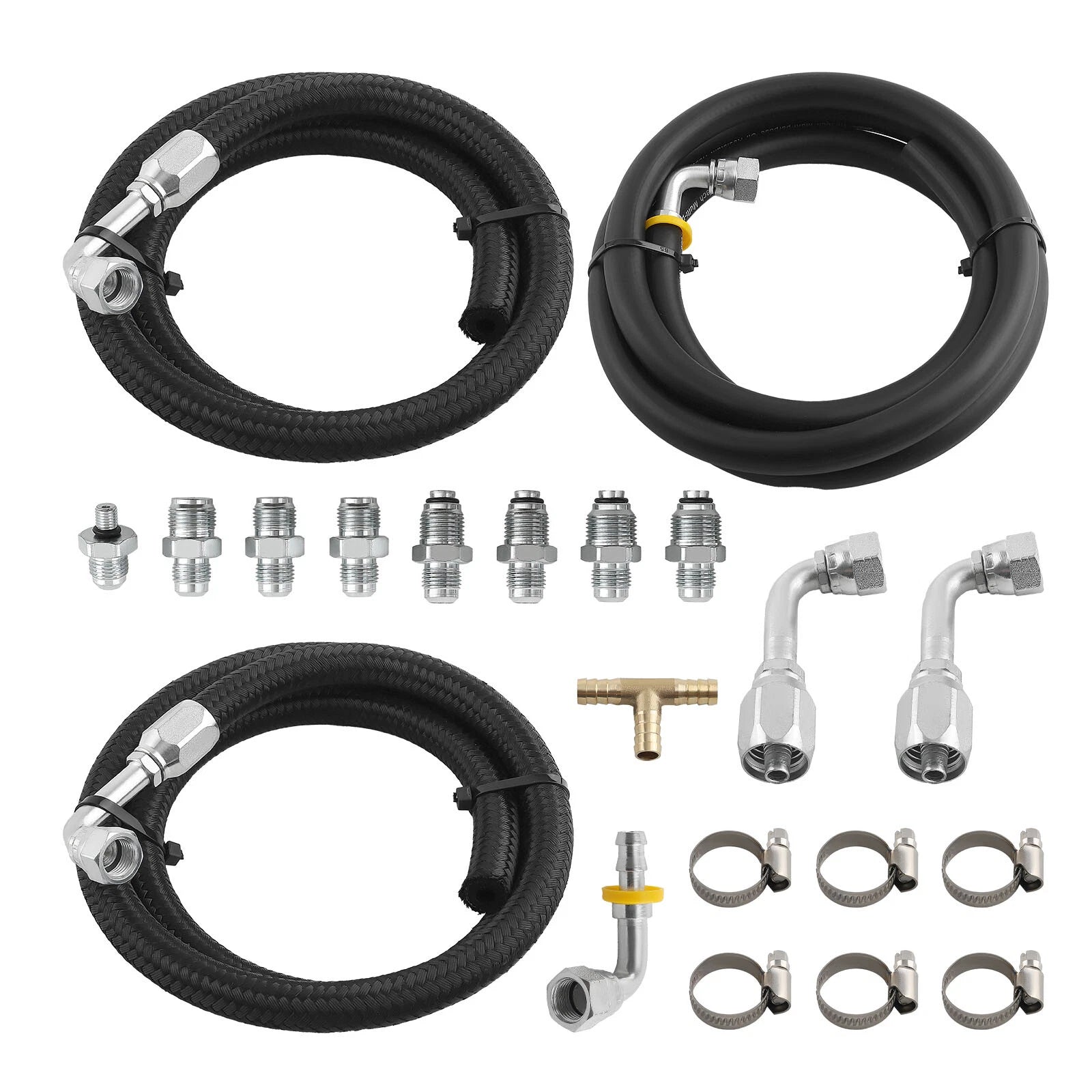Steering Pump Hose Kit for Universal Cars/Trucks (Various Models)