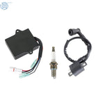 Ignition Coil CDI Spark Plug for Yamaha Badger 80, Grizzly 80, Raptor 80 (1998–2004)