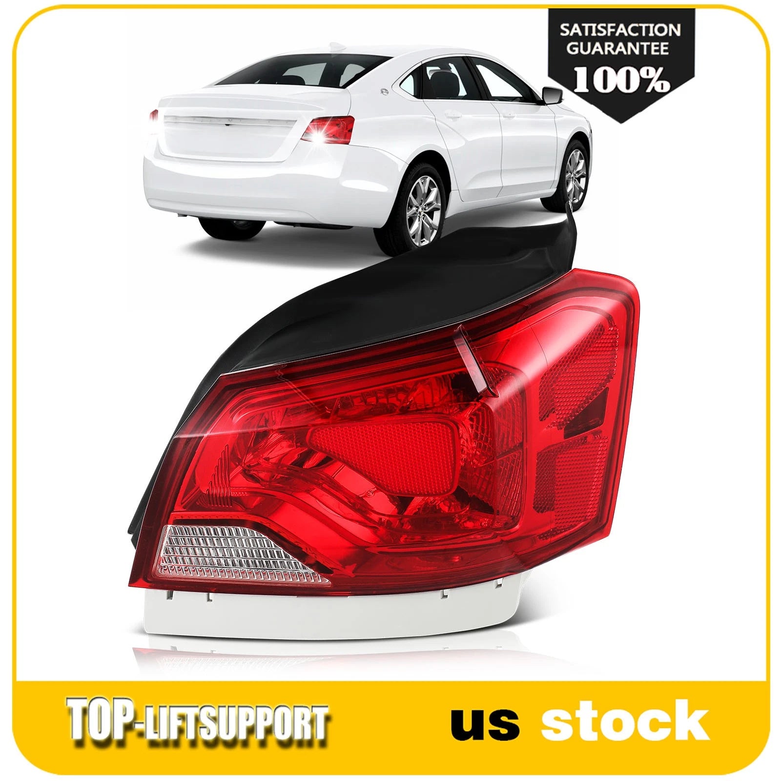 Right Side Tail Light Assembly for Chevrolet Impala (2014–2020)