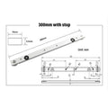 T Track Miter Slot Slider Bar for Table Saw (Aluminium Alloy)