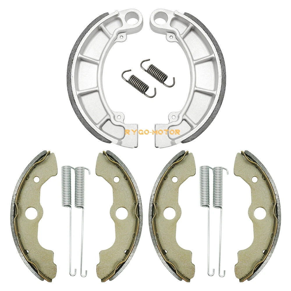 Front Rear Brake Shoes with Springs for Honda Foreman 450 TRX450FE/FMES/S (1998–2004)