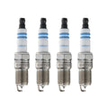 Set of 4 Bosch Double Iridium Spark Plugs for Oldsmobile Ford Mazda Buick Chevy