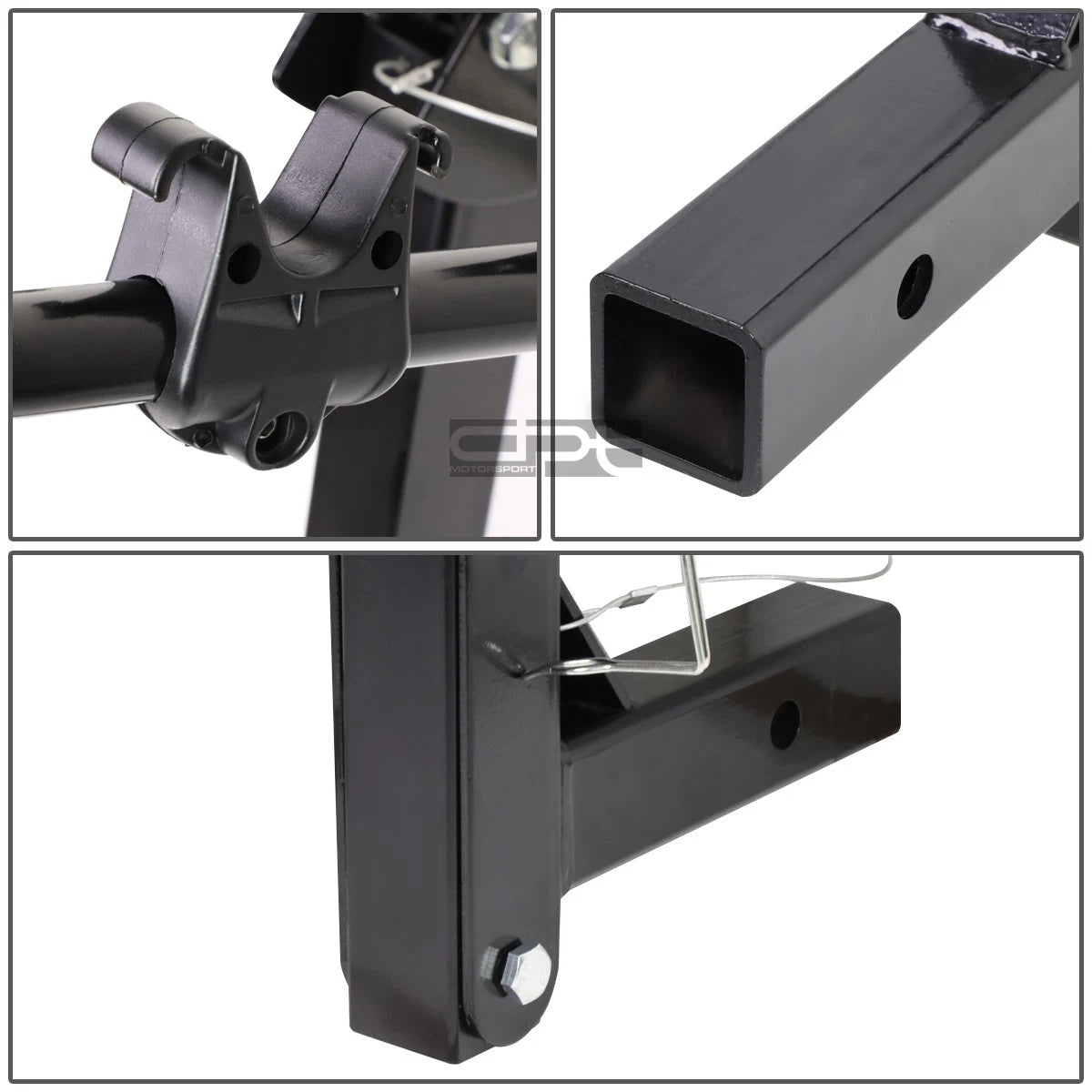 2" Hitch Receiver Swing Down Bike Rack for Car Truck SUV (2010–2023)