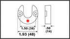 Trim Ram Anode Kit for Mercruiser Alpha Stern Drive (806189T1, PM00042A)