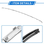 Rear Lower Center Bumper Grille Trim for Mercedes-Benz W212/E (2014-2015)