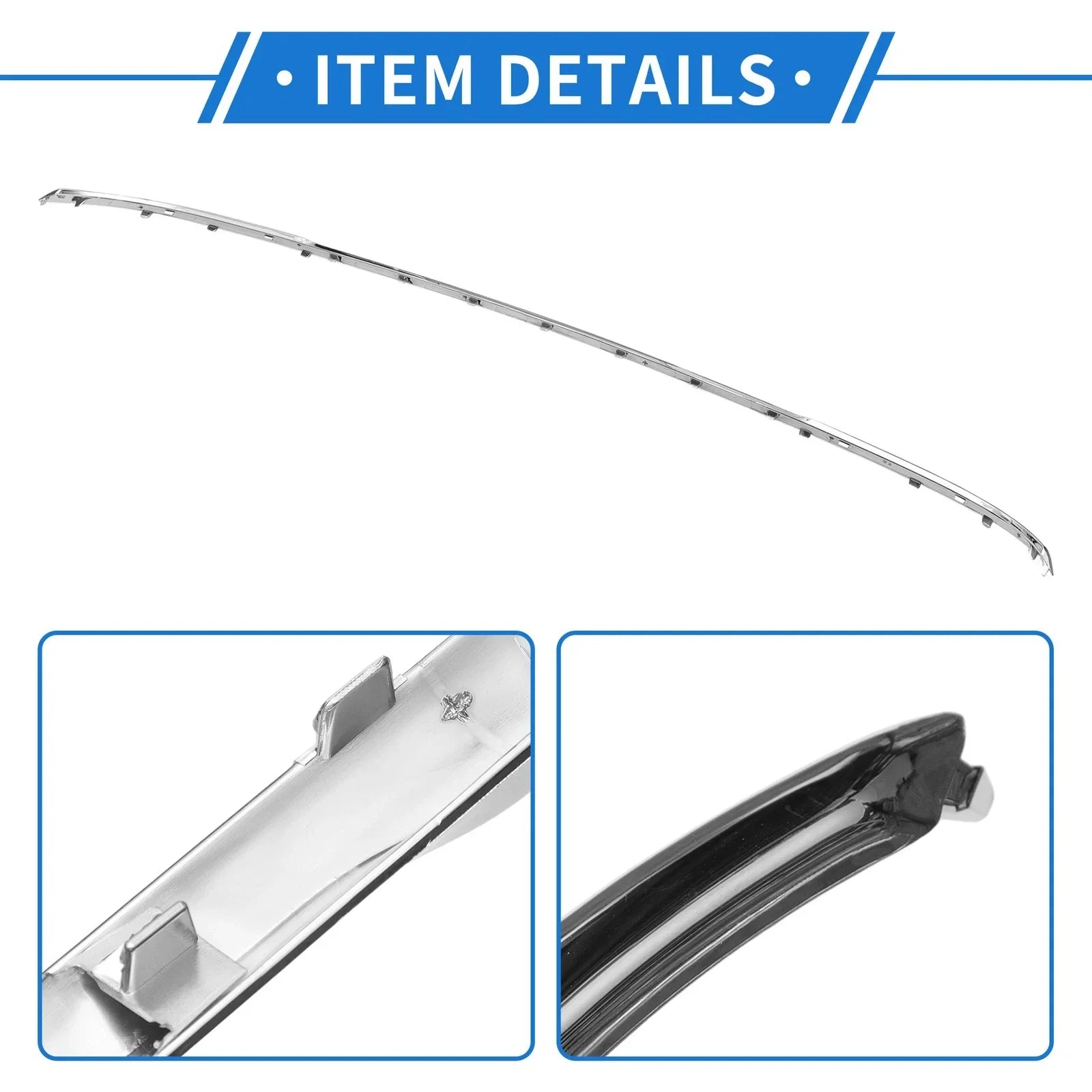 Rear Lower Center Bumper Grille Trim for Mercedes-Benz W212/E (2014-2015)