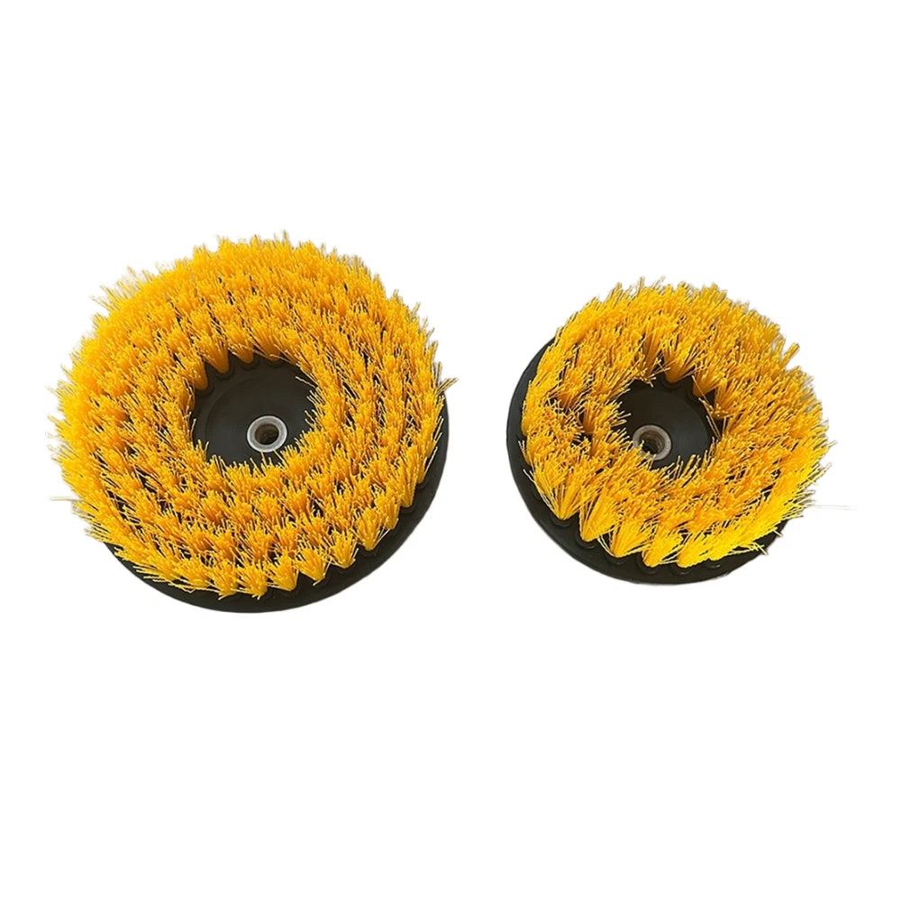 Nylon Cleaning Brush Set for Floor Tiles & Bathroom (5 inch & 6 inch)