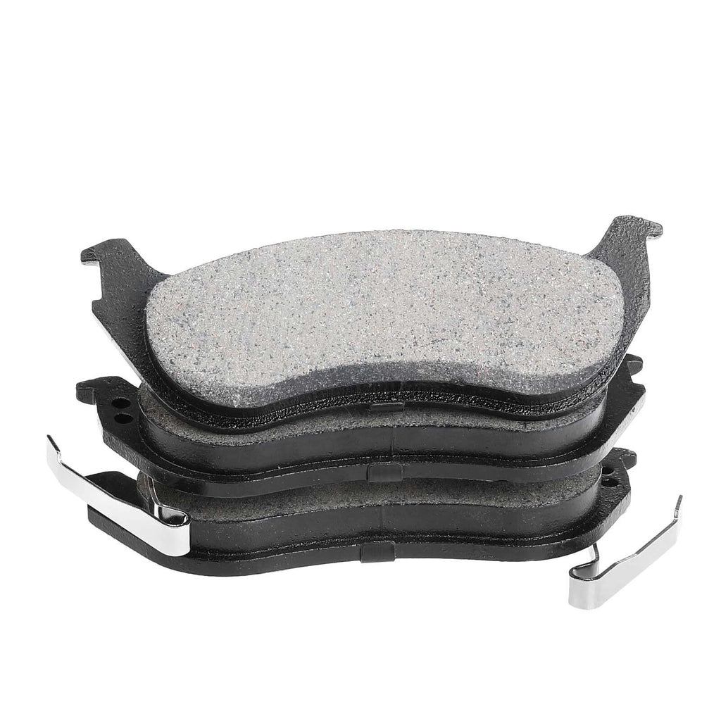 8x Front & Rear Ceramic Brake Pads for Jeep Liberty (2003-2007)