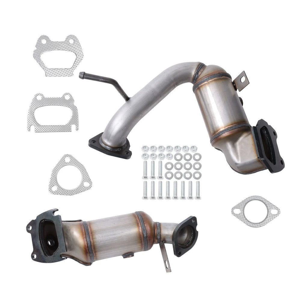 2X Manifold Catalytic Converters with Gasket for Jeep Cherokee (2014–2018)