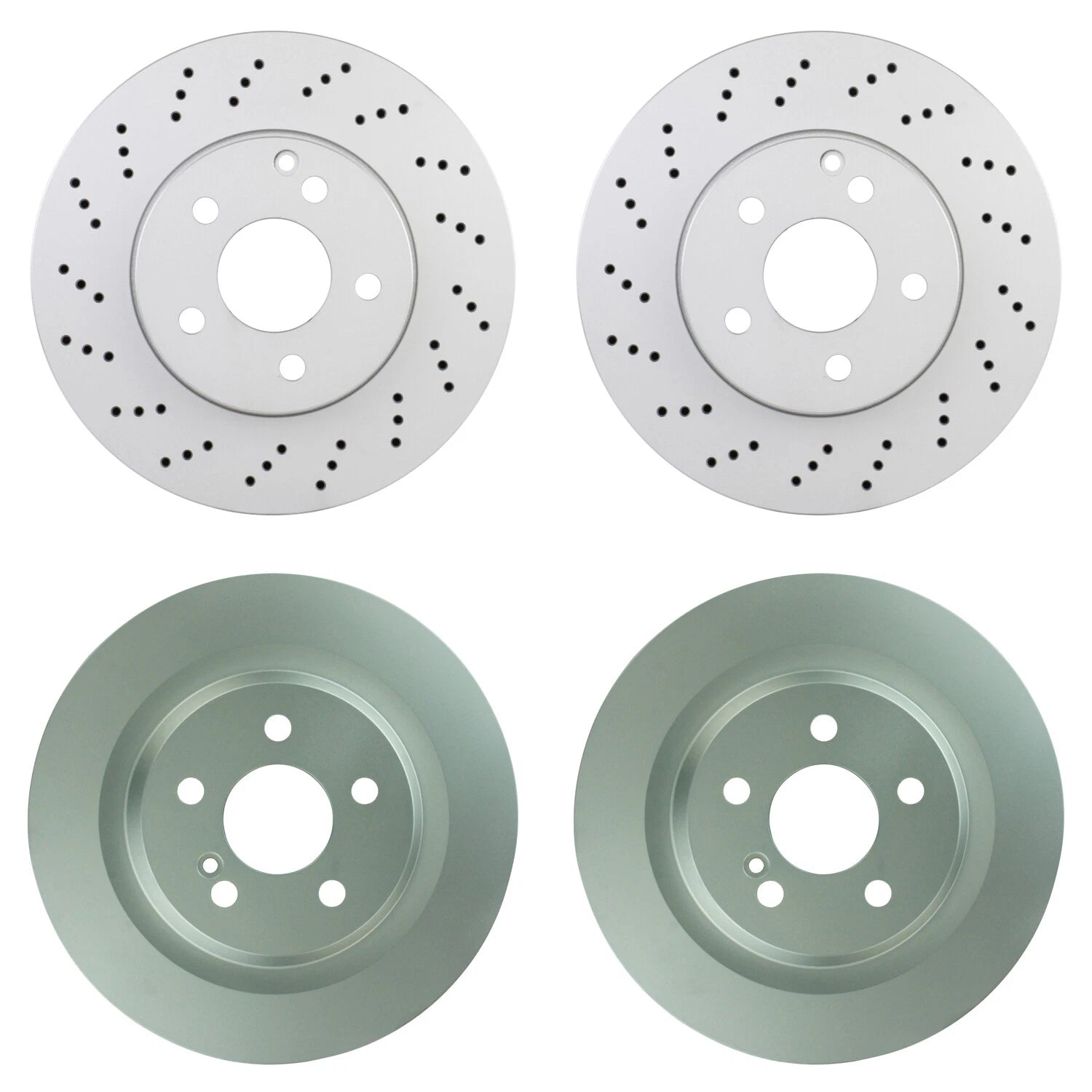 Bosch QuietCast Disc Brake Pad Kit for Mercedes-Benz C207 E550 (2010–2017)