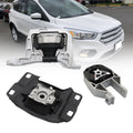 Set of 3 Engine Mounts for Ford Escape (2013–2019) 1.5L 1.6L