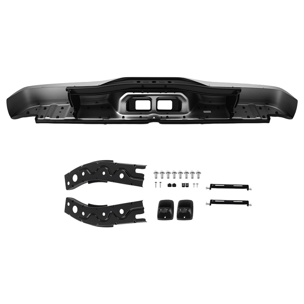 Rear Bumper Assembly for Toyota Tundra (2000-2006) Steel Chrome