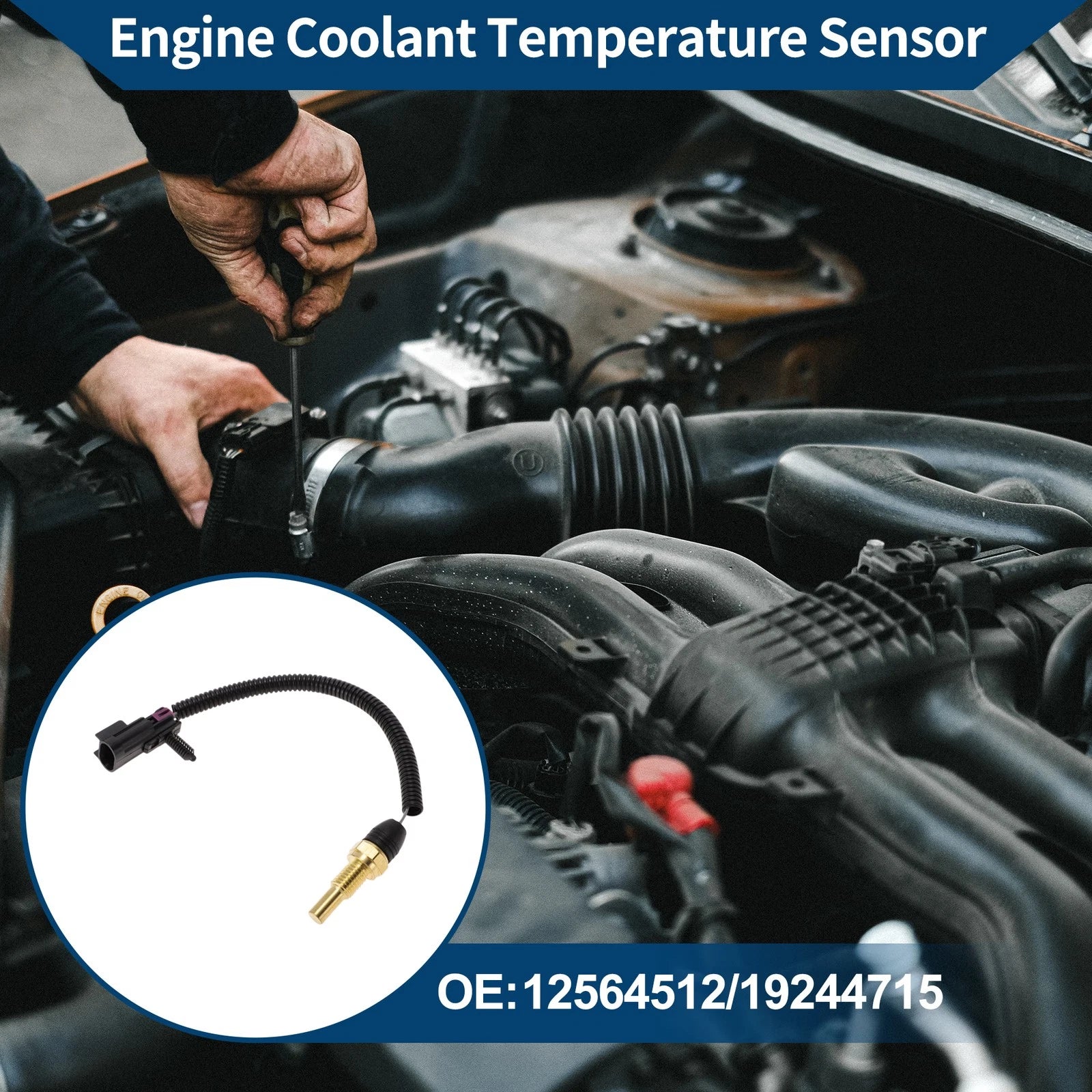 Engine Coolant Temperature Sensor No. 12564512 for Volkswagen Sagitar (2012–2025)