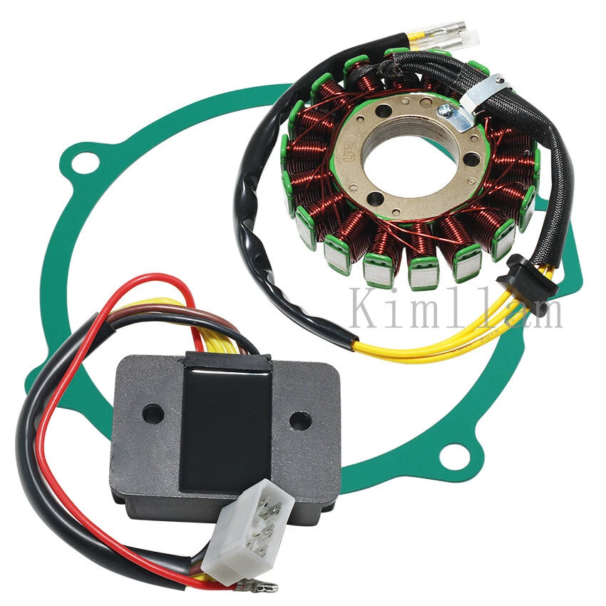 Stator Coil, Regulator, Gasket for Kawasaki KZ550 (1981–1982) Z550 GT550 (1983–1994)