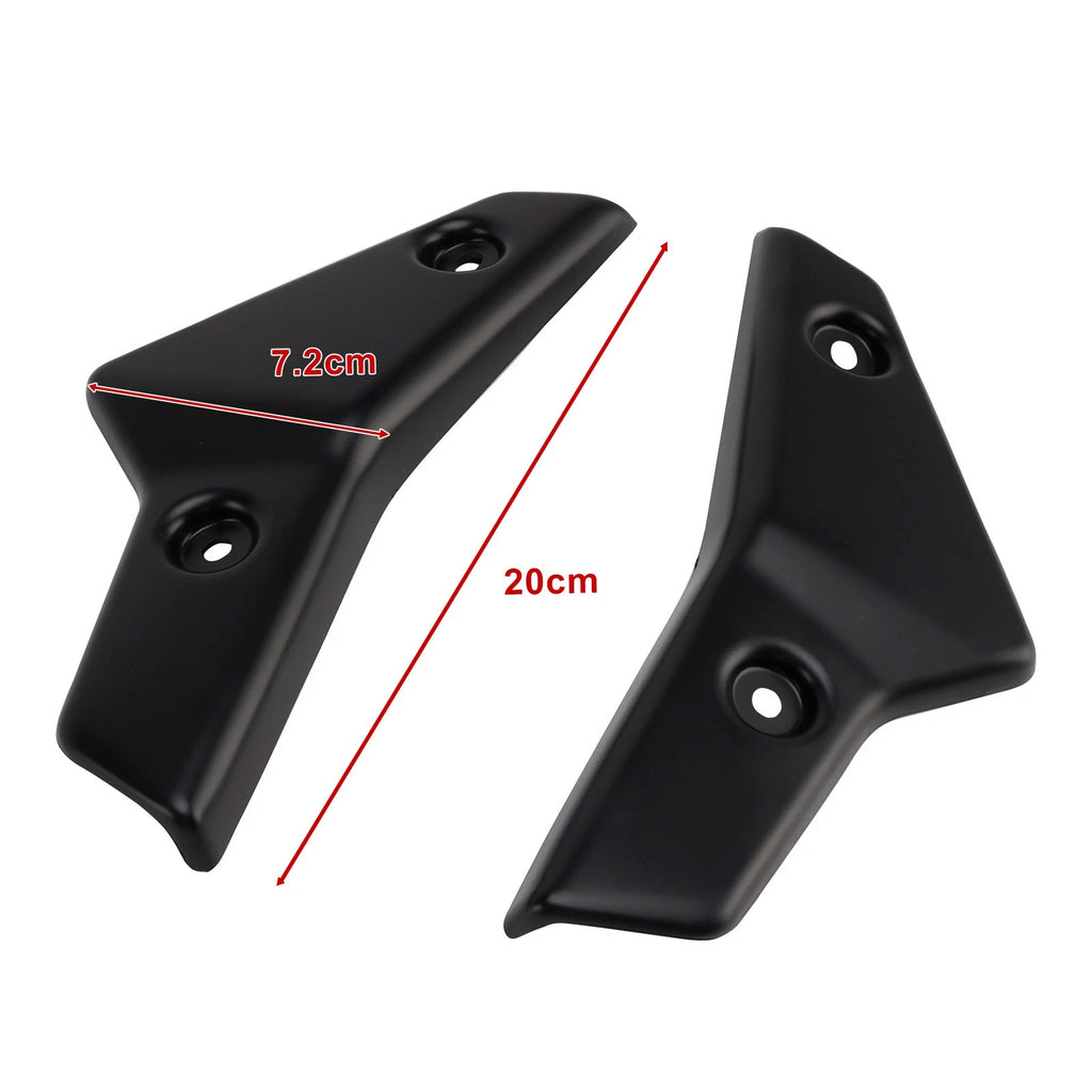 Set of 2 Radiator Side Cover Fairing Panels for Street Triple 765 R/RS (2020–2022) MBLK 21