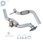 Flex Pipe with Catalytic Converter for Ford Mustang EcoBoost (2015–2017) 2.3L L4