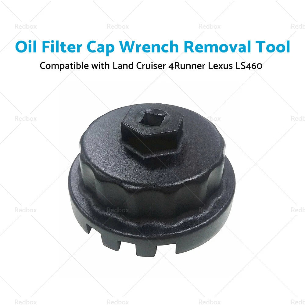 Oil Filter Wrench Cap Socket for Land Cruiser Tundra 5.7L 3.5L V8 V6