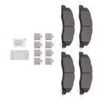 Set of 4 Front Brake Pads for Dodge Ram 2500 3500 (2009–2018)