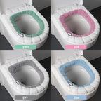 Washable Soft Toilet Seat Pad Cover for Oval and Round Bathroom Seats