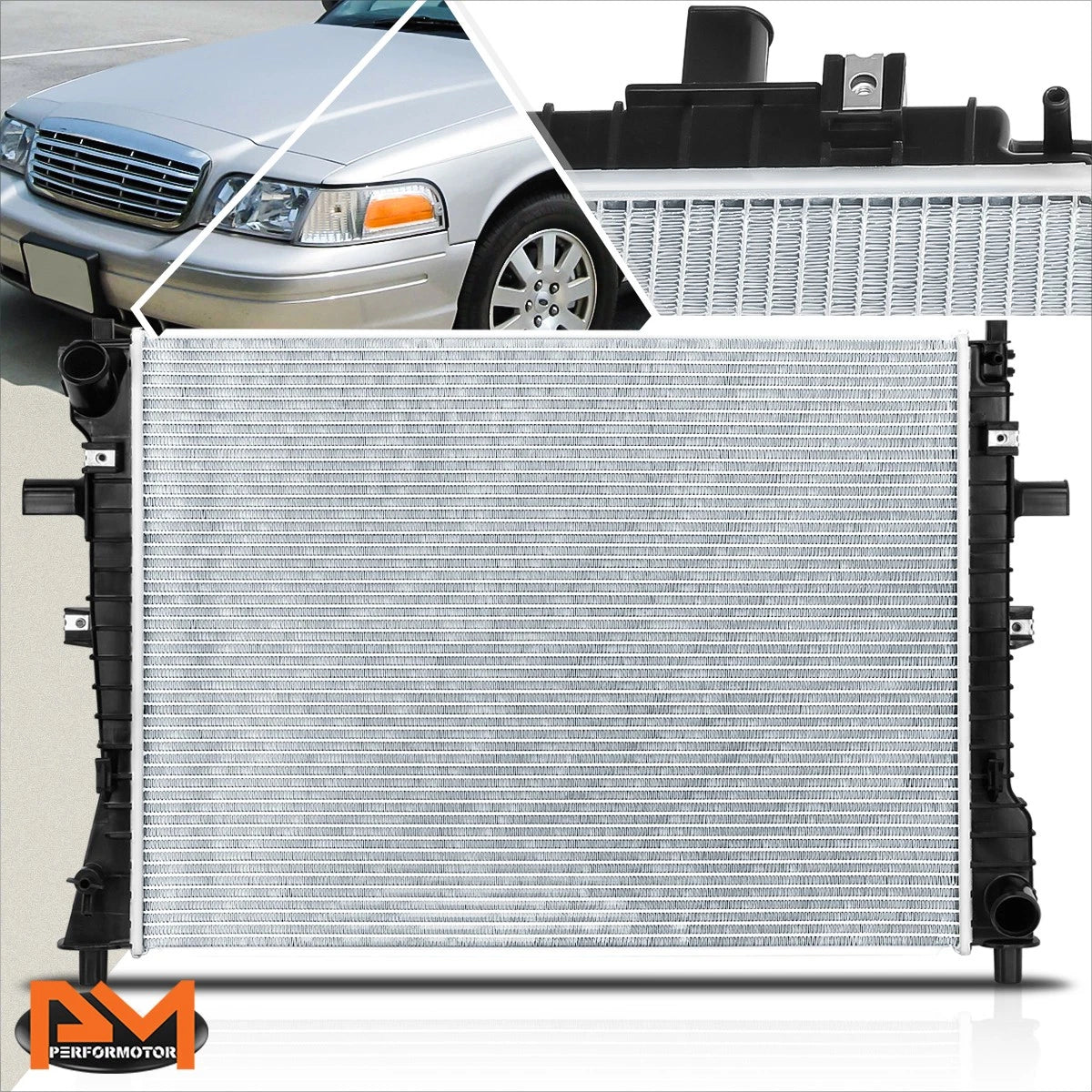 Aluminum OE Style Radiator for Crown Victoria/Grand Marquis (2003–2005) DPI-2610