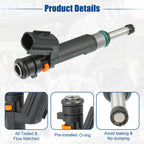 Set of 4 Fuel Injector Nozzles for Nissan Versa 1.6 (2012–2016) No.16600-1KT0A