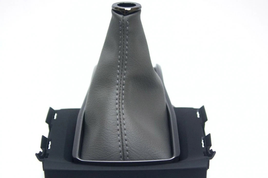 Manual Shift Boot Cover for Honda Civic (2016–2020) Gray PVC Leather
