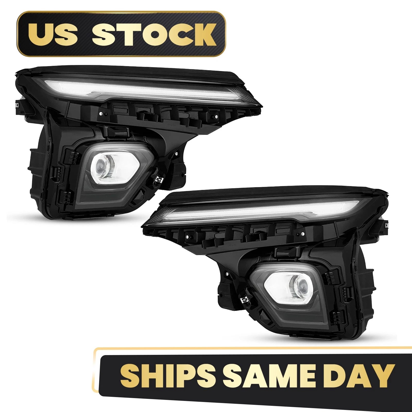 Full LED Headlight Set for Chevy Trailblazer (2024–2026) W/LED Signal