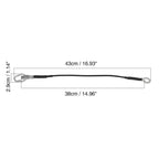 2X Tailgate Lift Support Cables for Ford Ranger (1993–2004, 2006–2008)