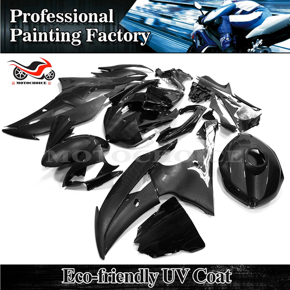 Carbon Fiber Fairing Kit with Tank Cover for Yamaha YZF R6 (2008–2016)