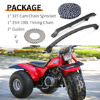 Timing Chain Guides & Cam Chain Sprocket for Honda ATC185S ATC200 (1981–1983)